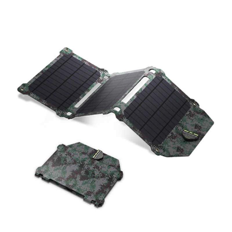 Amazon Portable Có thể gập lại 5V 21W Bảng điều khiểnnăng lượng mặt trời di động Gấp Bộ sạc điện thoại mặt trời Solar