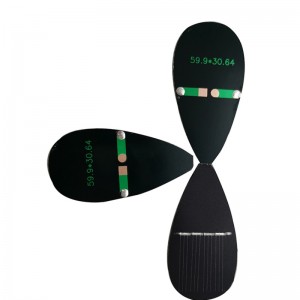 Tùy chỉnh hình dạng thả kích thướcnhỏ hình dạng lá không đều Bảng điều khiểnnăng lượng mặt trời di động Tắt lưới Mini Home Solar Power Panel For House